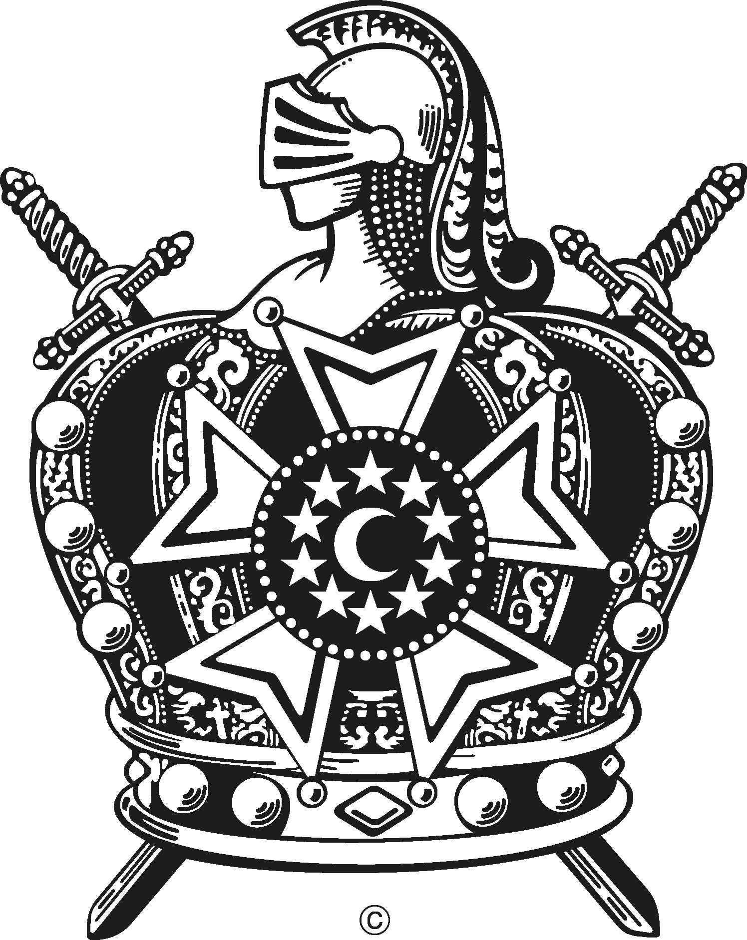 International Supreme Council Order Of De Molay Logo Vector Logo